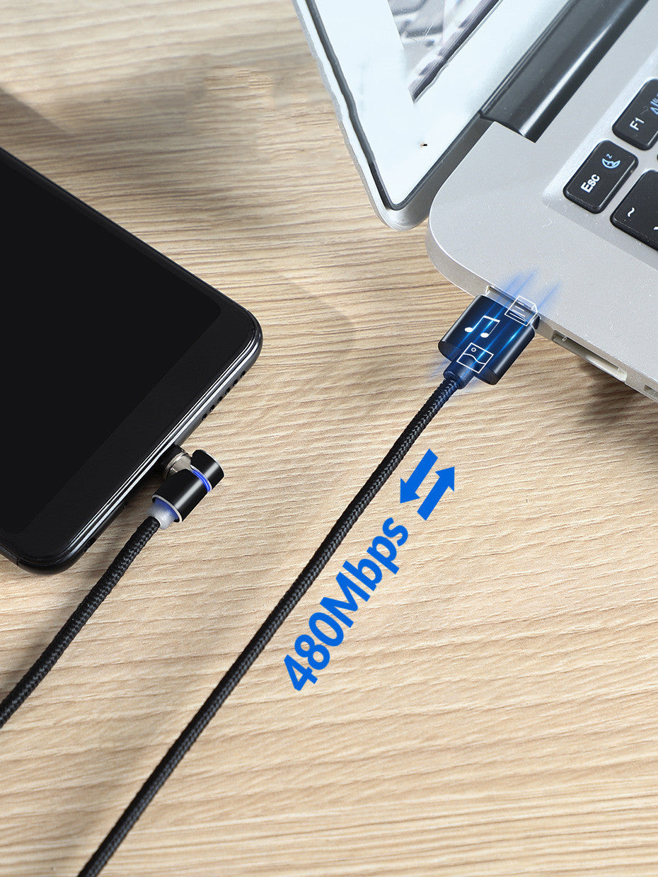Magnetic LED Charger Cable (USB Type-C)