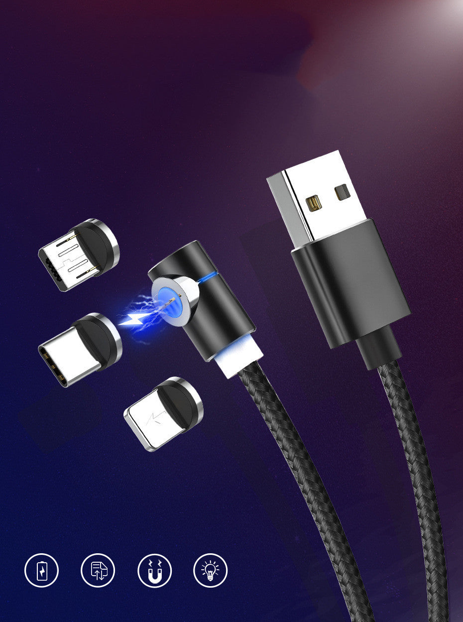 Magnetic LED Charger Cable (USB Type-C)