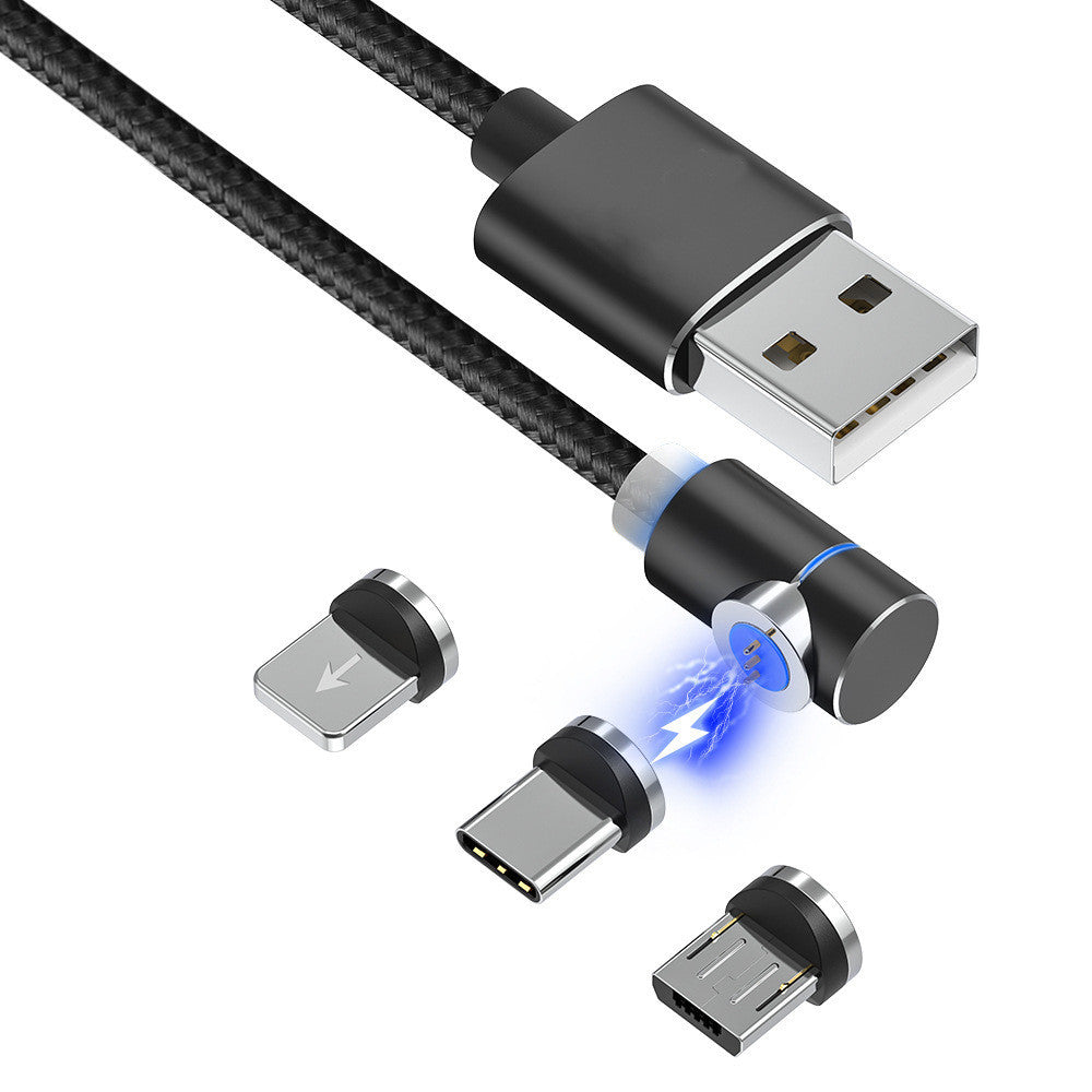 Magnetic LED Charger Cable (USB Type-C)