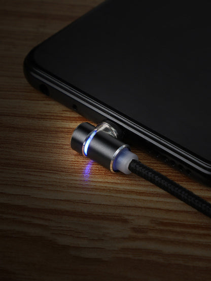 Magnetic LED Charger Cable (USB Type-C)